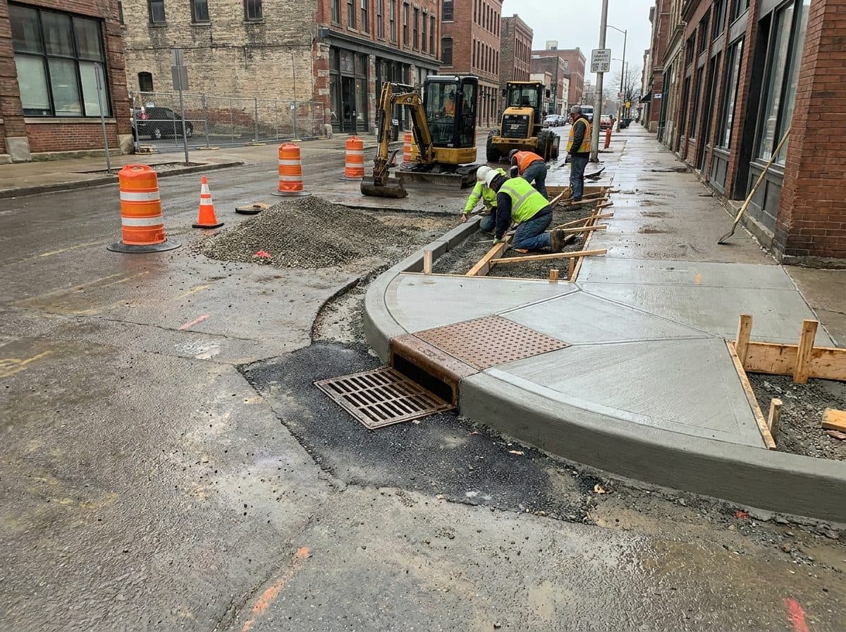 Obras complementarias y bocas de tormenta